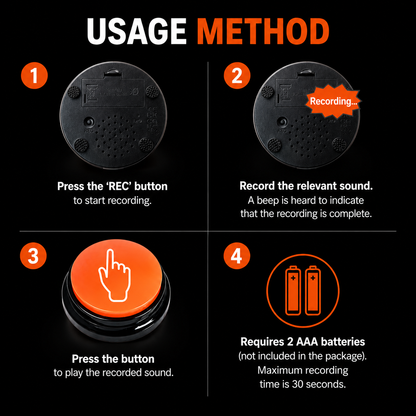 TalkButtons™ Voice Recording Buttons